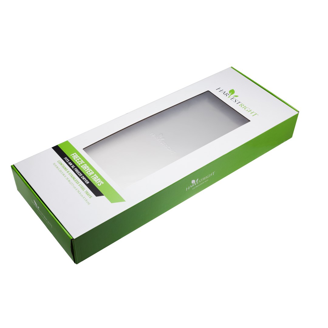 Harvest Right Stainless Steel Freeze Dryer Trays — X-Large Home Pro — set of 7