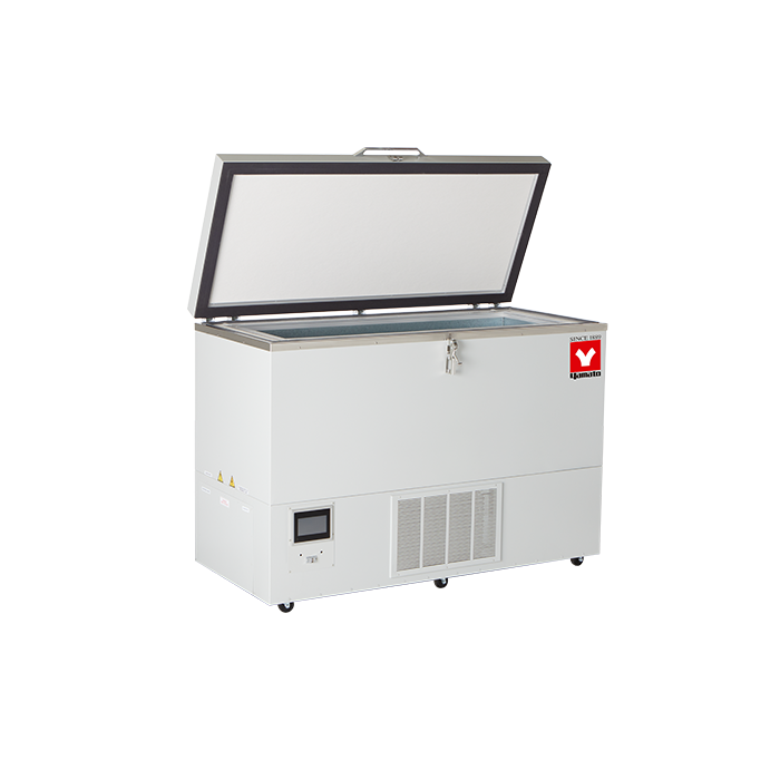 Yamato ULF401CP Platinum Chest Style Ultra Low Freezers -40°C To -85°C, 12 cu.ft., Manual Defrost