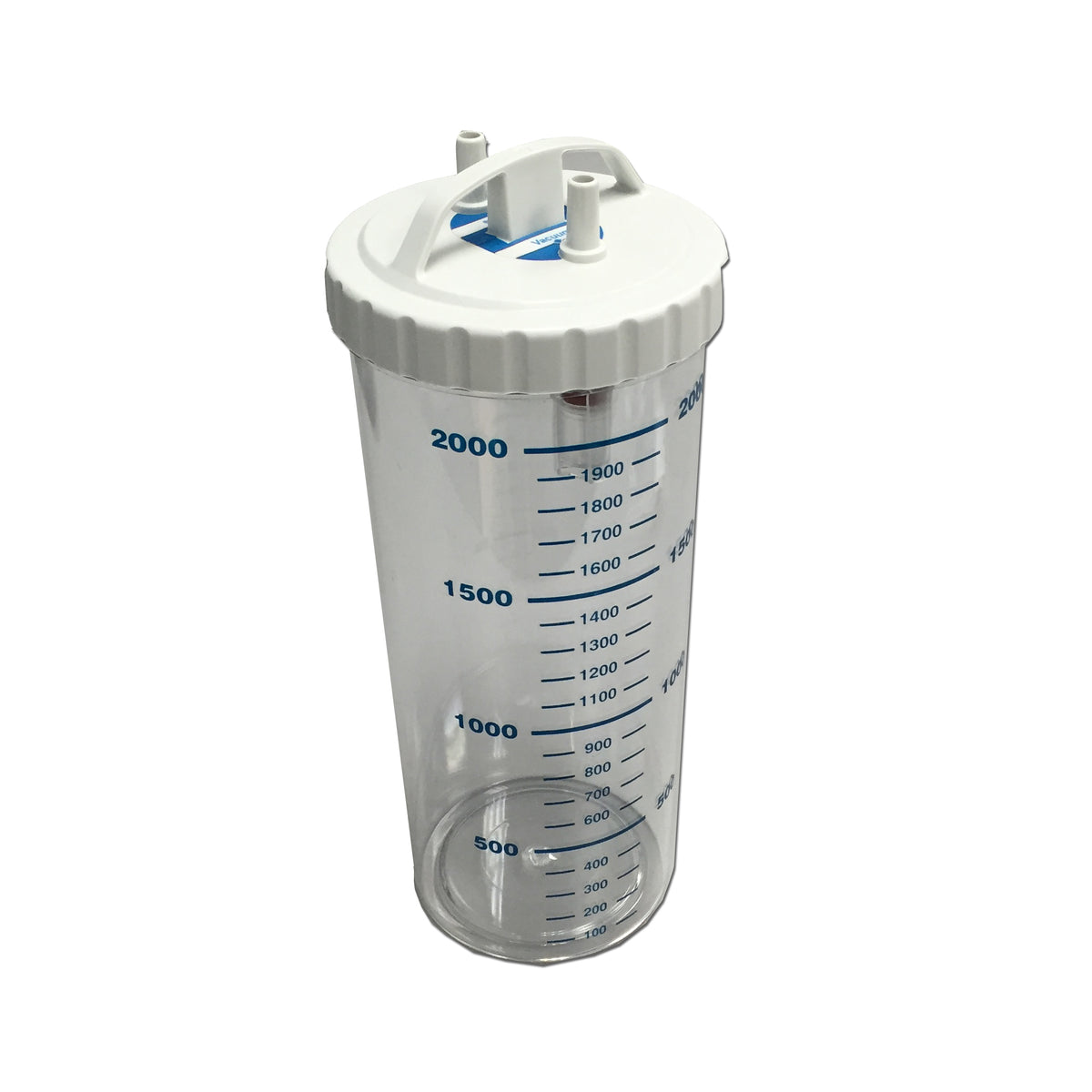 Accuris Aspire 2 L Graduated Collection Bottle with Lid V0020-BOT