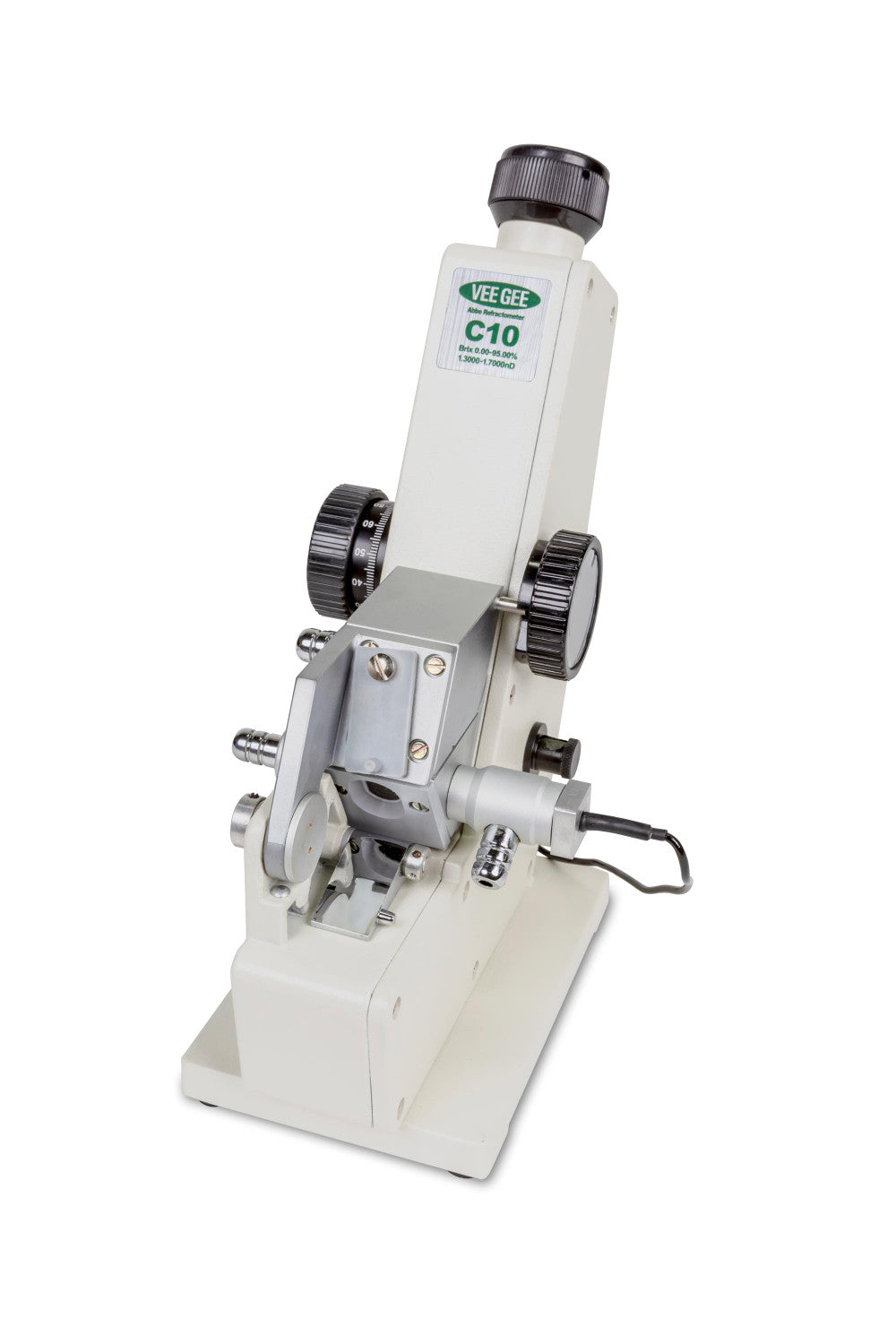 VEE GEE C10 Abbe Refractometer — Benchtop, 1.300–1.700 nD — view 3