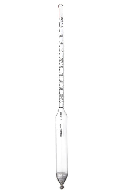 Heathrow Scientific ASTM Specific Gravity Hydrometers — view 2