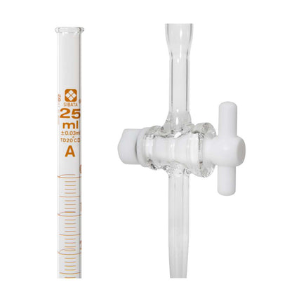 Precision Glass Burets - PTFE Stopcock - Heathrow Scientific — view 2