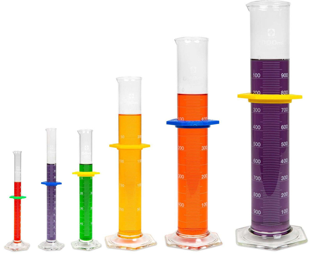 Class B Glass Graduated Cylinders - Borosilicate - Heathrow Scientific — view 2