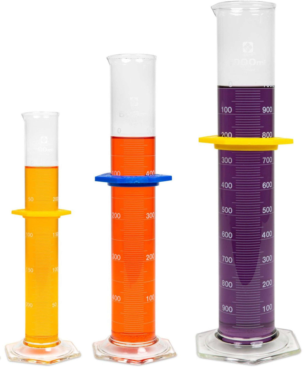 Class B Glass Graduated Cylinders - Borosilicate - Heathrow Scientific — view 3