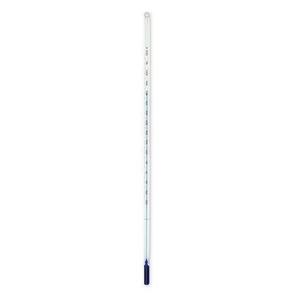 VEE GEE Scientific Blue Liquid Glass Thermometer - Fahrenheit - Serialized, Mercury-Free, Borosilicate — view 2