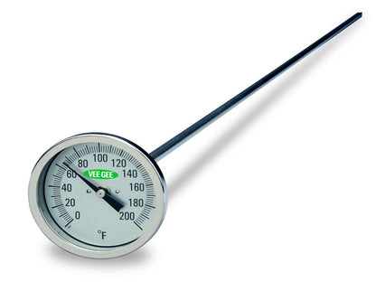 Long Stem Dial Thermometers - VEE GEE Scientific