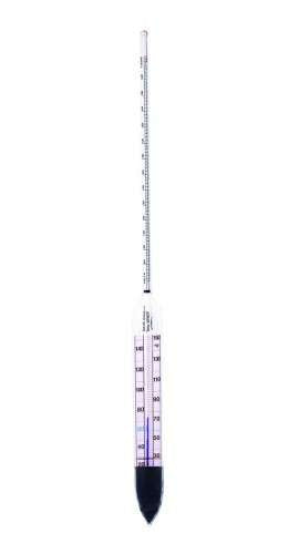 Specific Gravity Hydrometers with Built-In Thermometer - Heathrow Scientific — view 2