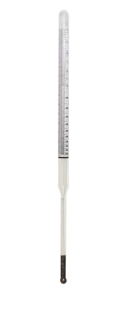 Dual Scale Hydrometers - Specific Gravity & Baume - Heathrow Scientific — view 2