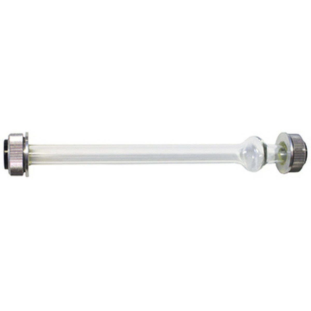 VEE GEE 4600P-SC200 200 mm glass polarimeter sample cell with bubble trap