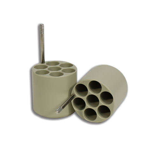 Hermle 7 × 10/15 mL Round Insert for Z327-200-BUK Bucket Z327-200-A10