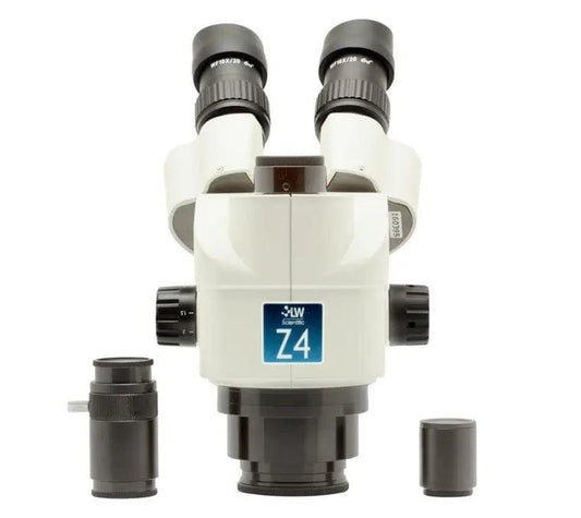 LW Scientific Z4H-TRI7-77SE Z4 Zoom Trinocular Head with 10x Eyepieces