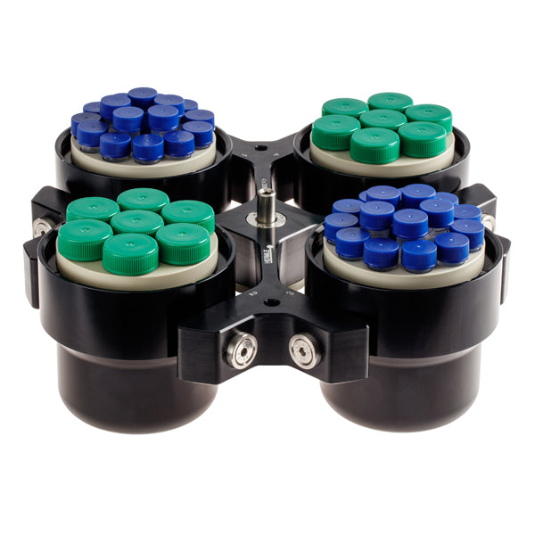 Hermle 4 × 750 mL Swing-Out Rotor with Buckets Z446-750