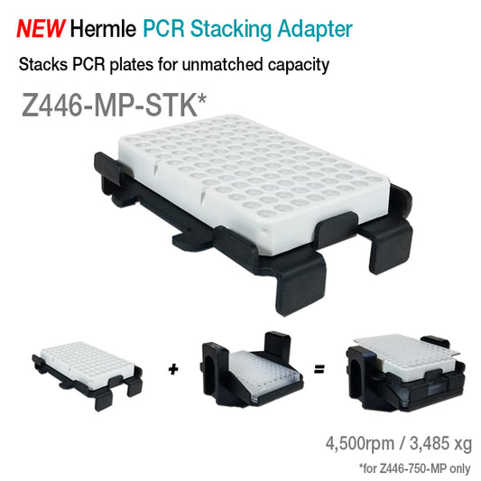 Hermle PCR Stacking Adapter for Z446-750-MP Z446-MP-STK