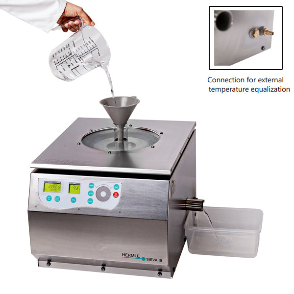 Hermle SIEVA-3-TC Filtration Centrifuge Z600-S3-TC