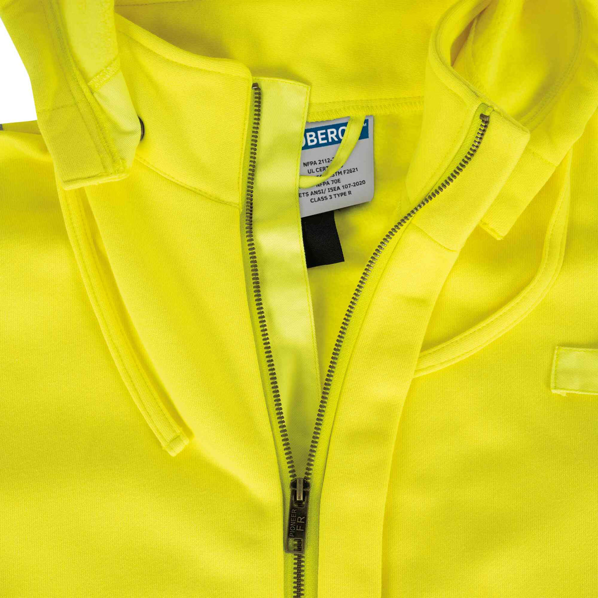 Oberon FR/Arc-Rated Heavyweight Cotton Fleece Zip-Front Hoodies