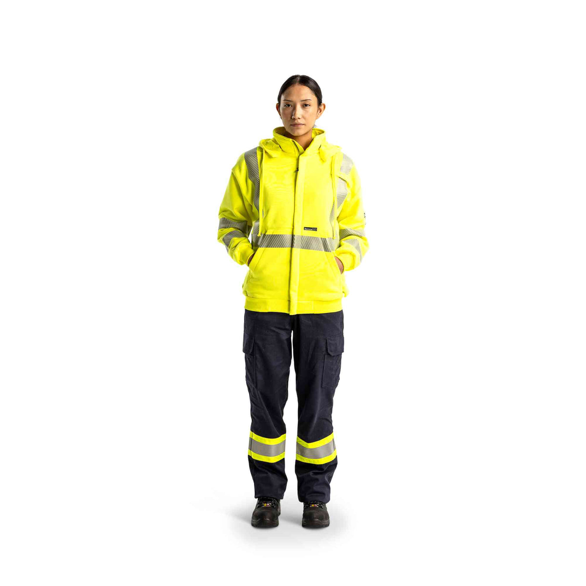 Oberon FR/Arc-Rated Heavyweight Cotton Fleece Zip-Front Hoodies