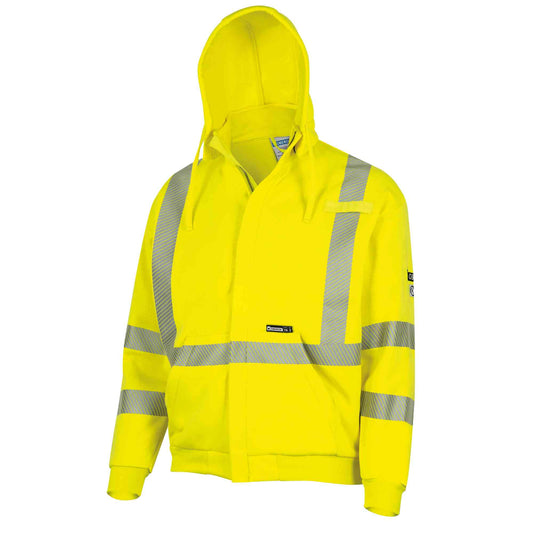 Oberon FR/Arc-Rated Heavyweight Cotton Fleece Zip-Front Hoodies