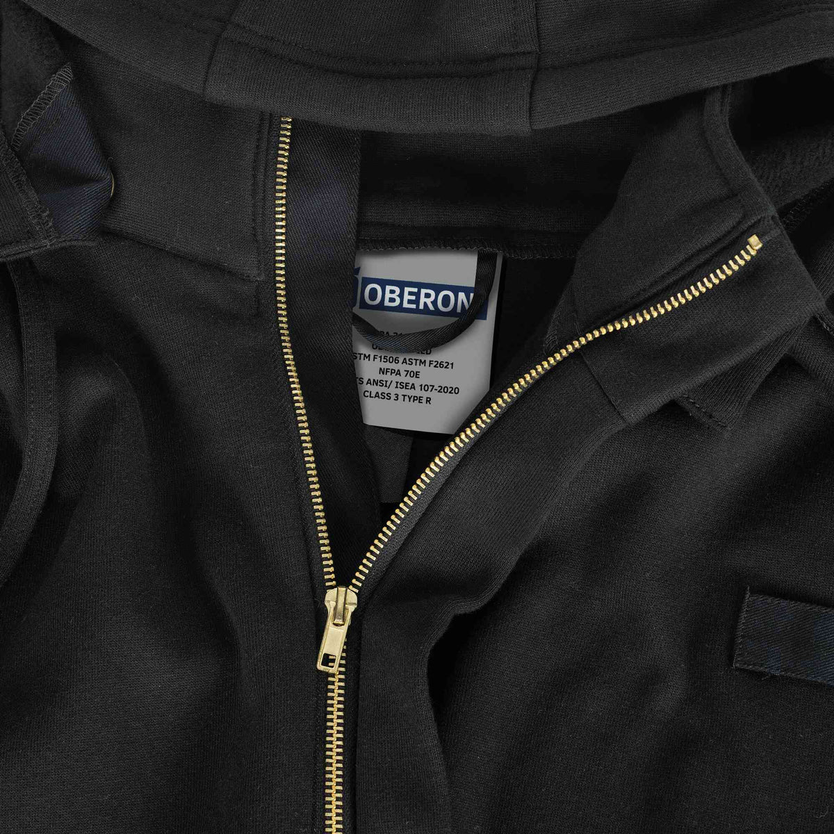 Oberon FR/Arc-Rated Heavyweight Cotton Fleece Zip-Front Hoodies