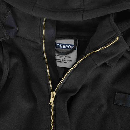 Oberon FR/Arc-Rated Heavyweight Cotton Fleece Zip-Front Hoodies