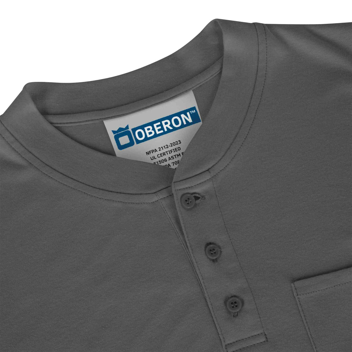 Oberon FR/Arc-Rated Henley Style Shirts