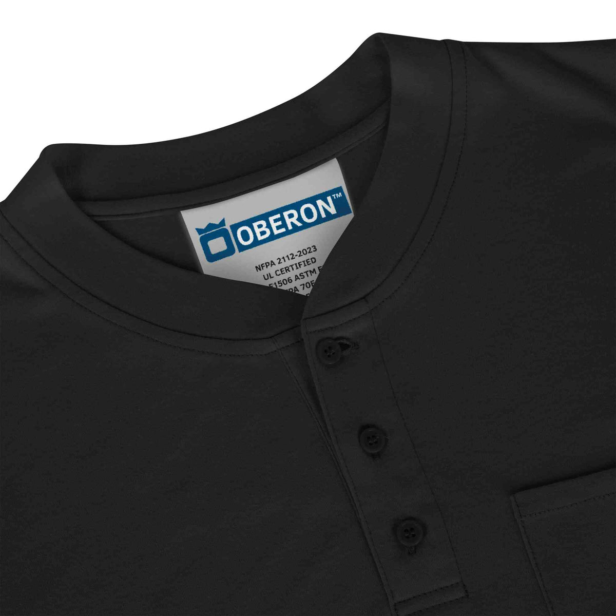 Oberon FR/Arc-Rated Henley Style Shirts