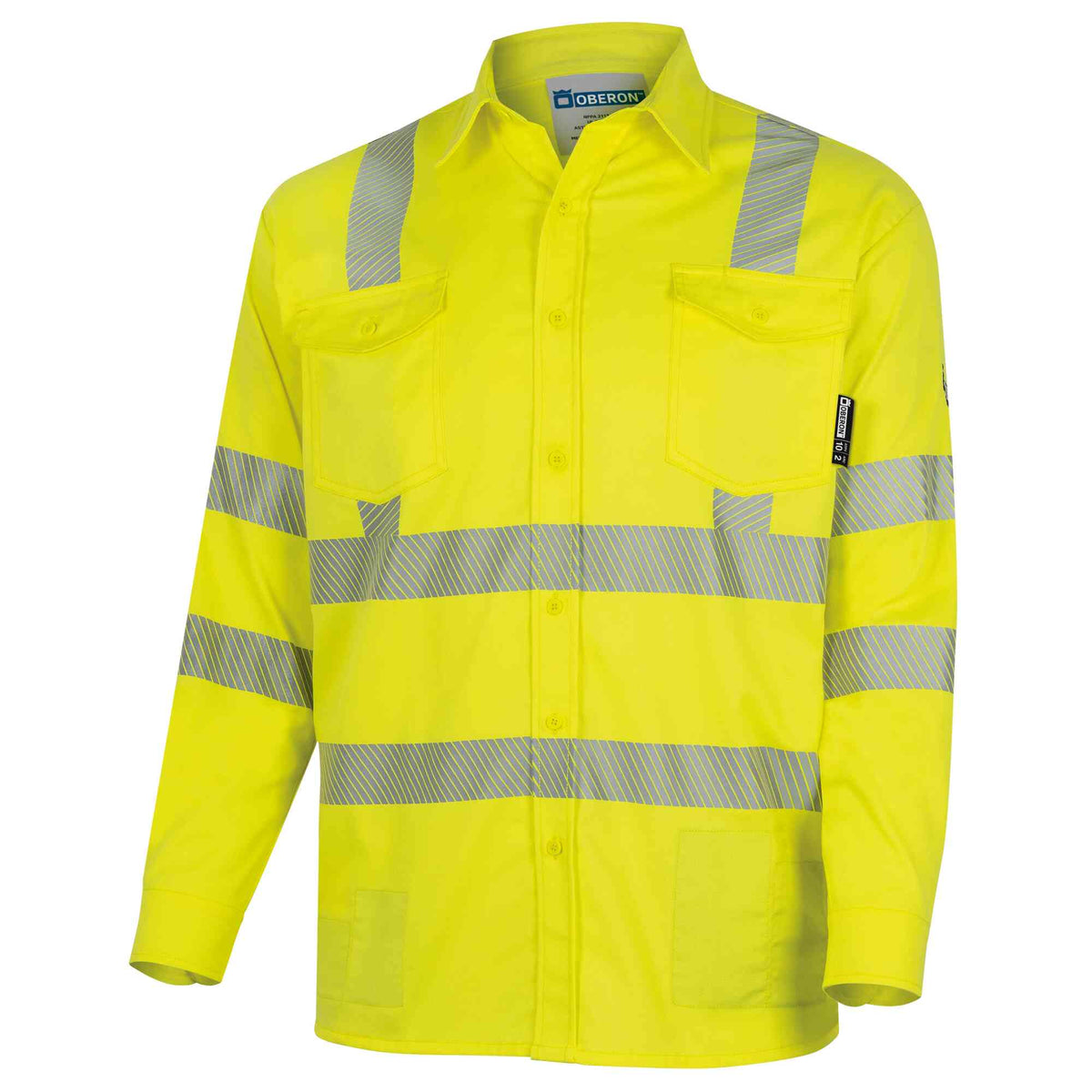 Oberon FR/Arc-Rated Button-Up Safety Shirts
