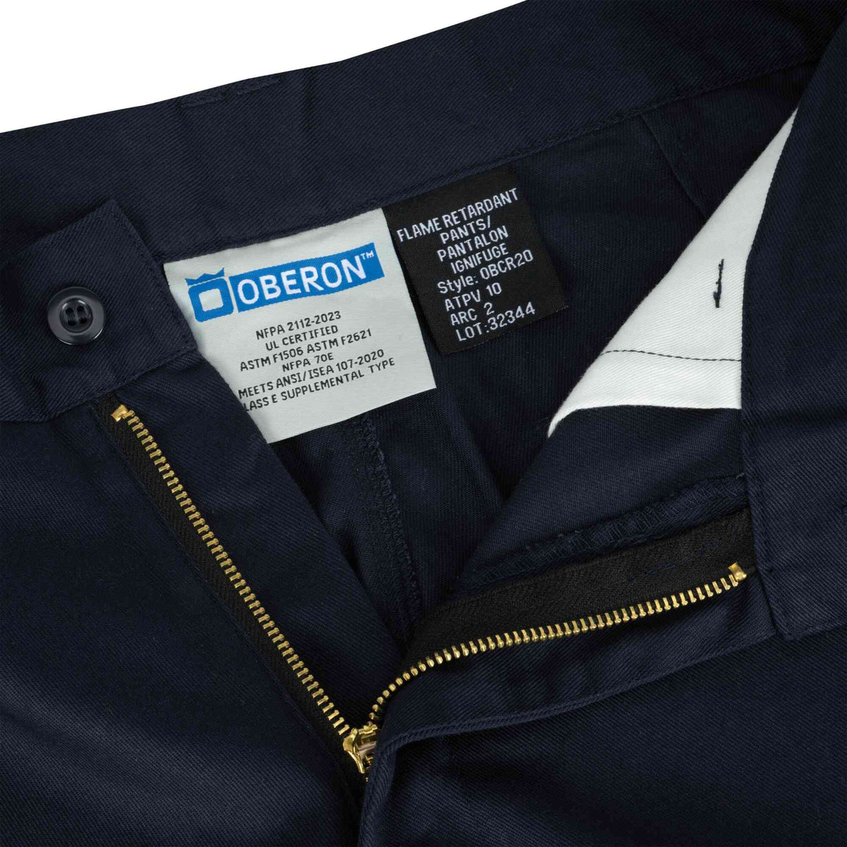 Oberon FR/Arc-Rated Hi-Vis/Navy Blue Cargo Pants