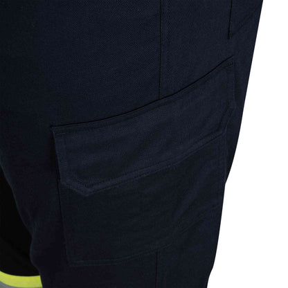 Oberon FR/Arc-Rated Hi-Vis/Navy Blue Cargo Pants