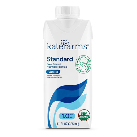 Kate Farms® Standard 1.0 Vanilla Sole-Source Nutrition Formula, carton