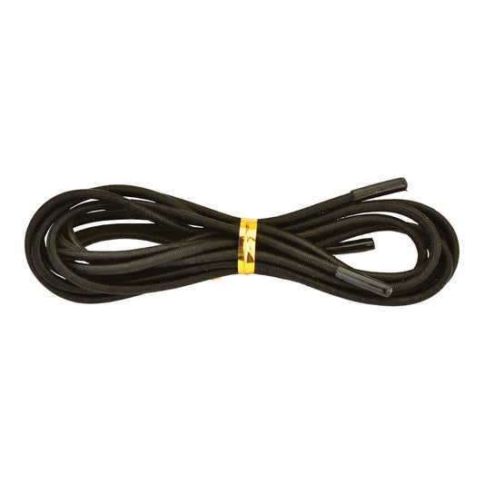 Nova Ortho-Med Elastic Shoelaces, Black, Pair