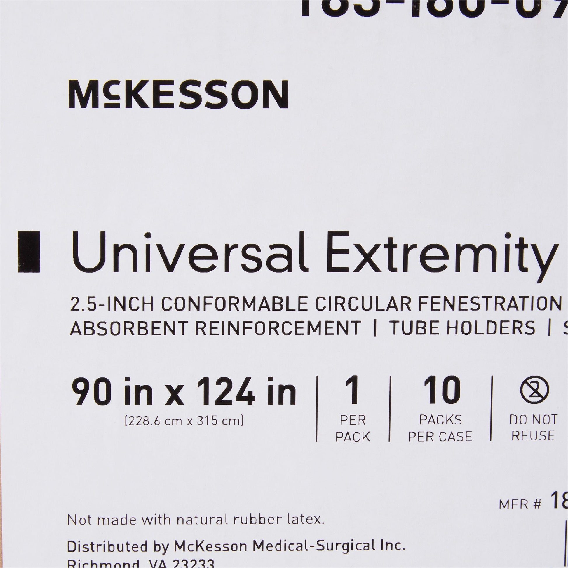 McKesson Sterile Universal Extremity Drape