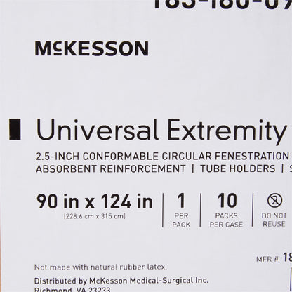 McKesson Sterile Universal Extremity Drape