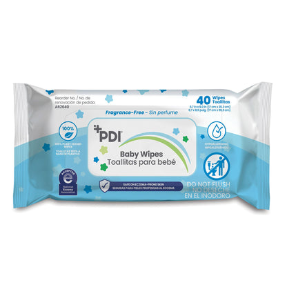 PDI Baby Wipe Soft Pack Unscented