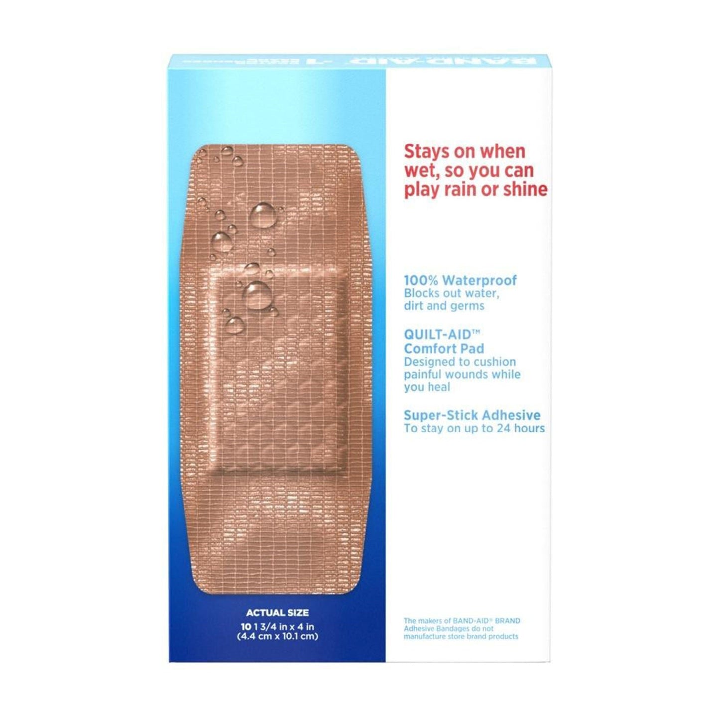 Band-Aid® Water Block Tough Strips Adhesive Bandages