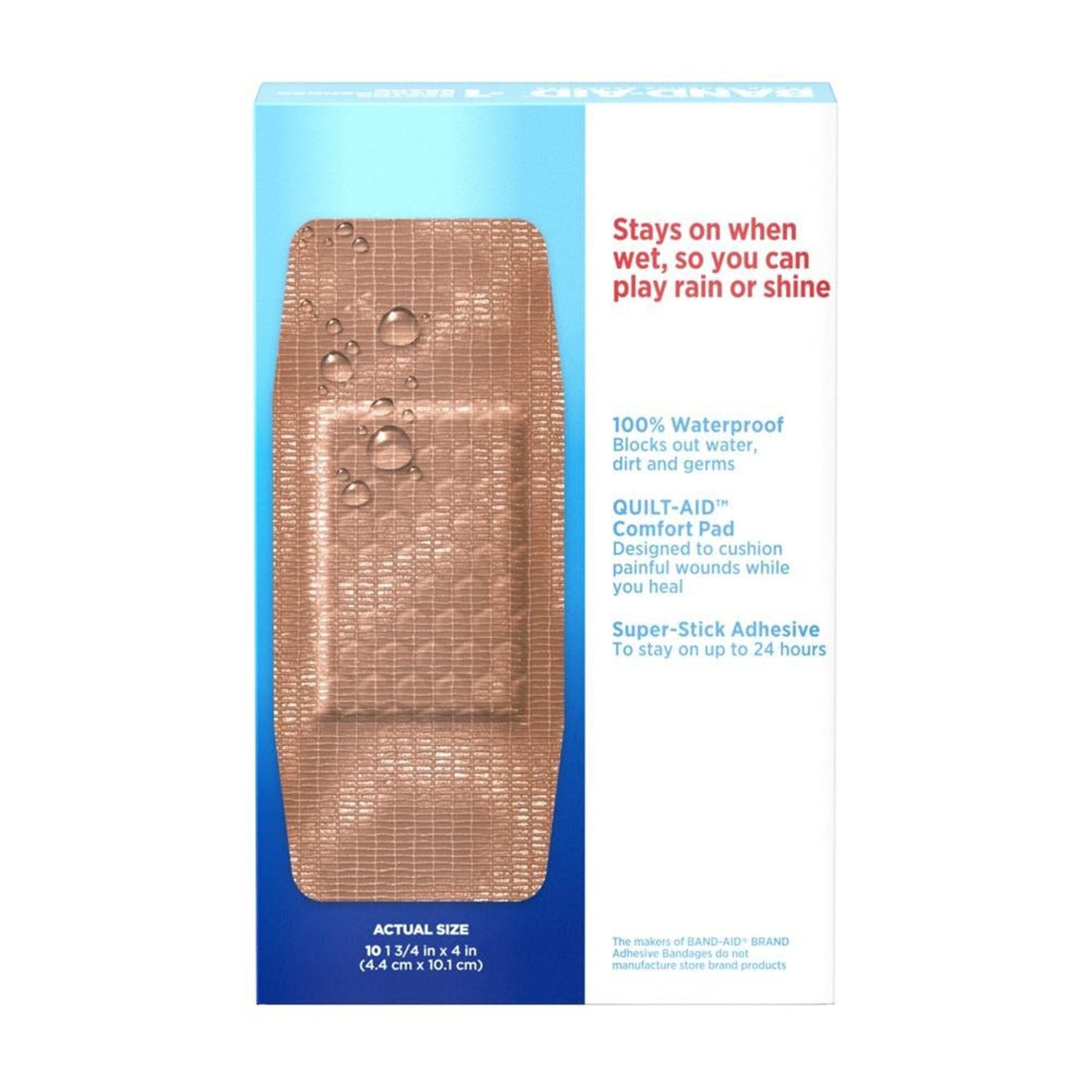 Band-Aid® Water Block Tough Strips Adhesive Bandages