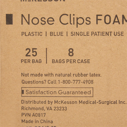 McKesson Nose Clips for use with Spirometer