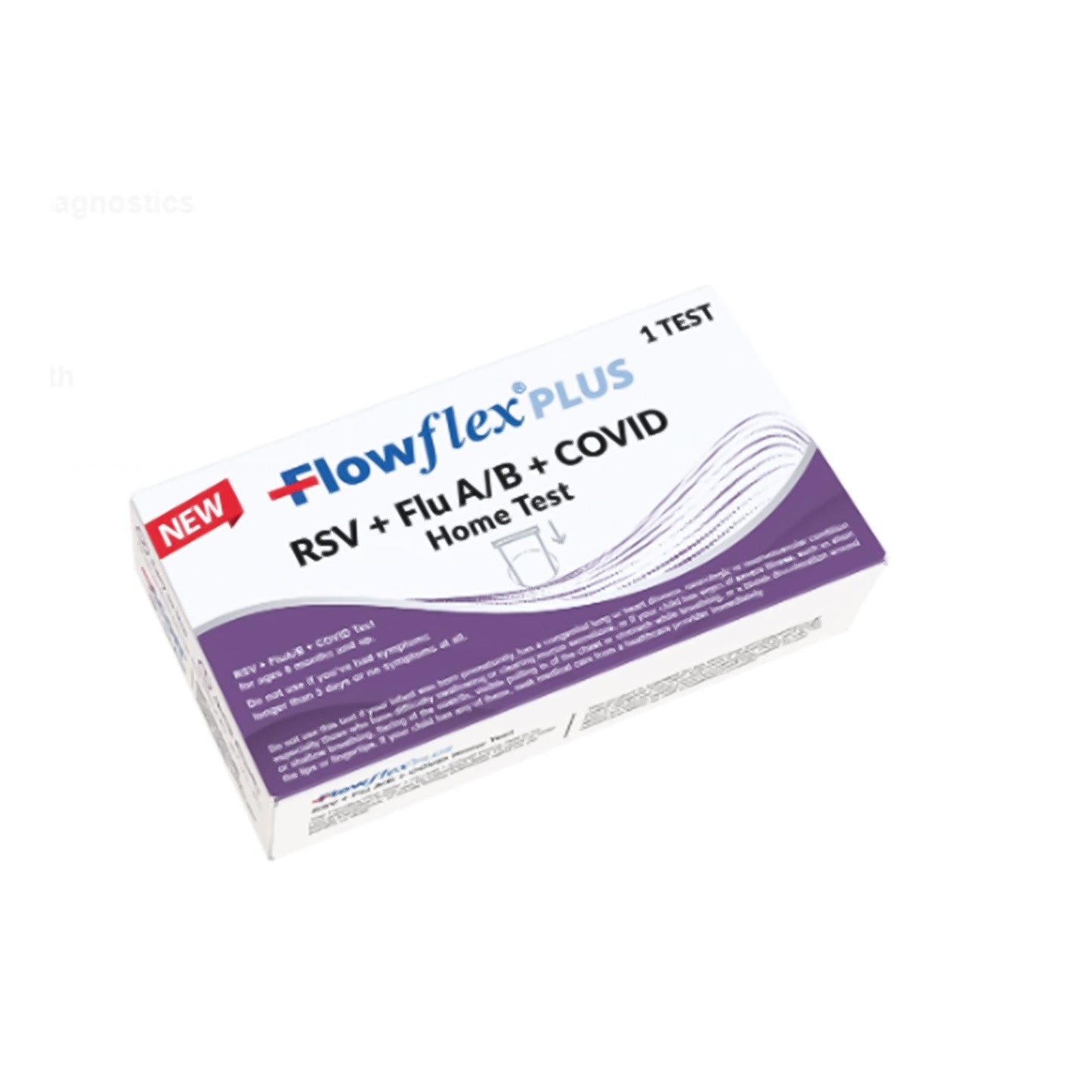 Flowflex Plus Respiratory Test Kit RSV / Flu A + B / COVID Single Test