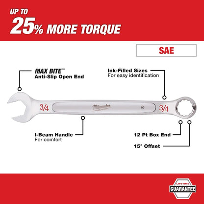 Milwaukee 1-1/4" Combination Wrench 45-96-9438