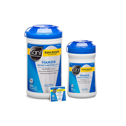 Sani-Hands Unscented Instant Hand Wipes