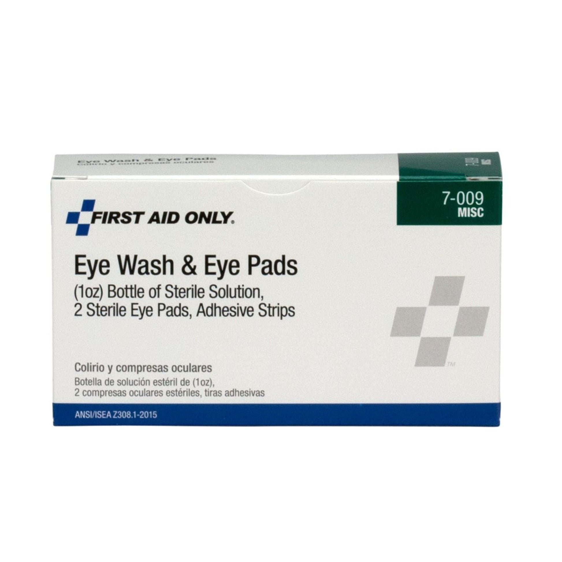 First Aid Only Eye Wash Kit