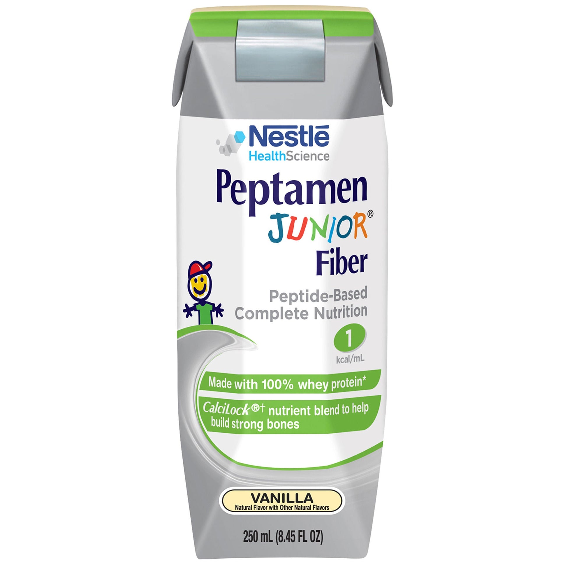 Peptamen Junior® Fiber Peptide-Based Complete Nutrition, Vanilla