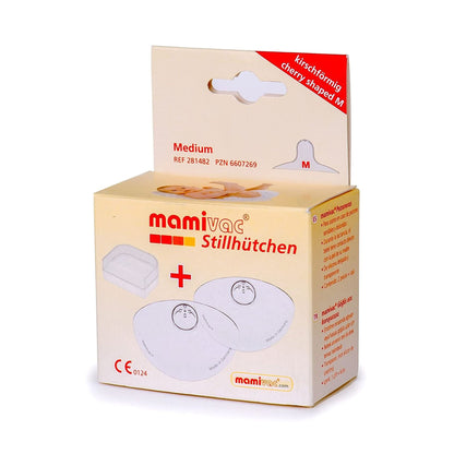 mamivac® Silicone Reusable Nipple Shield, 22 millimeter, Cherry Shape