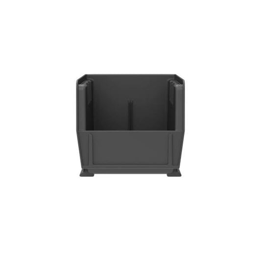 Bin Width Divider Black Plastic