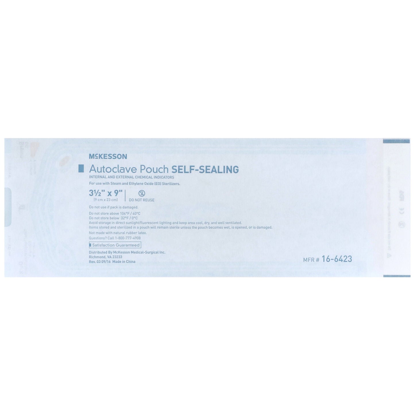 McKesson Sterilization Pouch