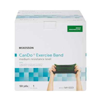 McKesson Exercise Resistance Band, Green, Medium Resistance
