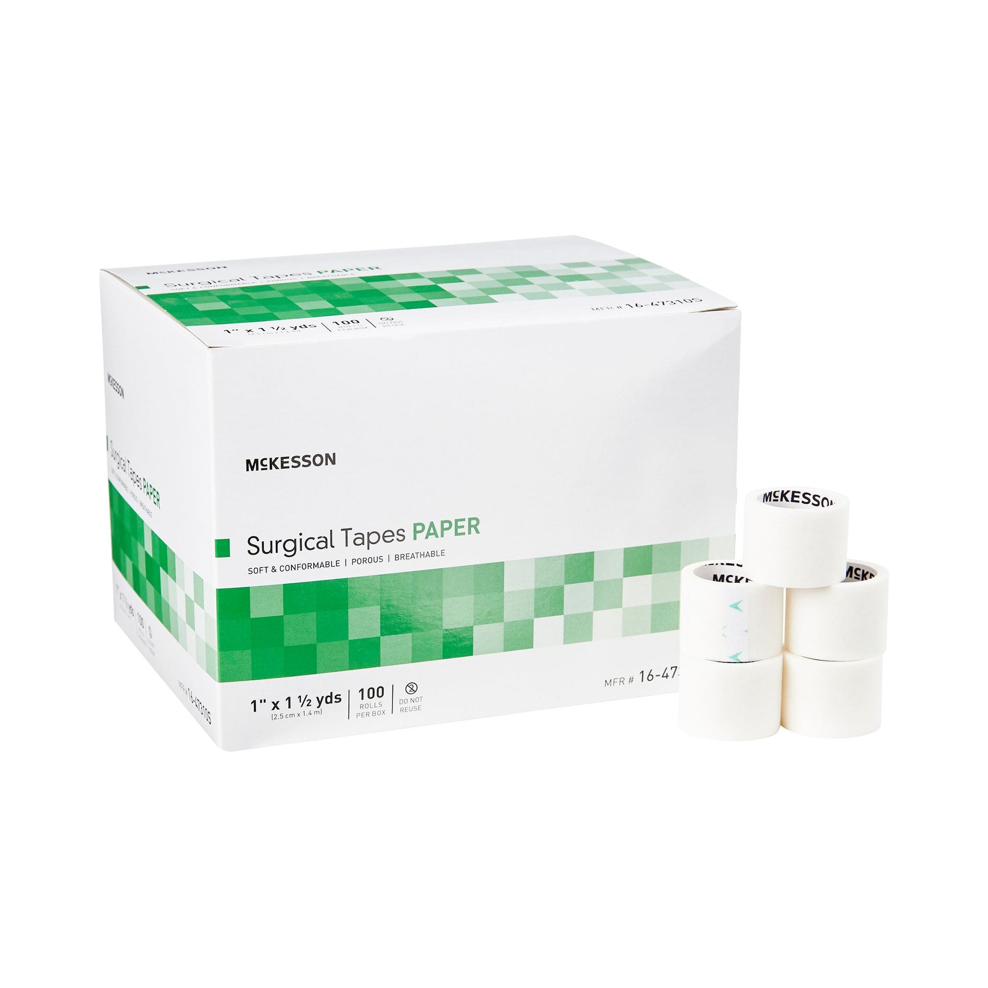 McKesson Paper Medical Tape, White