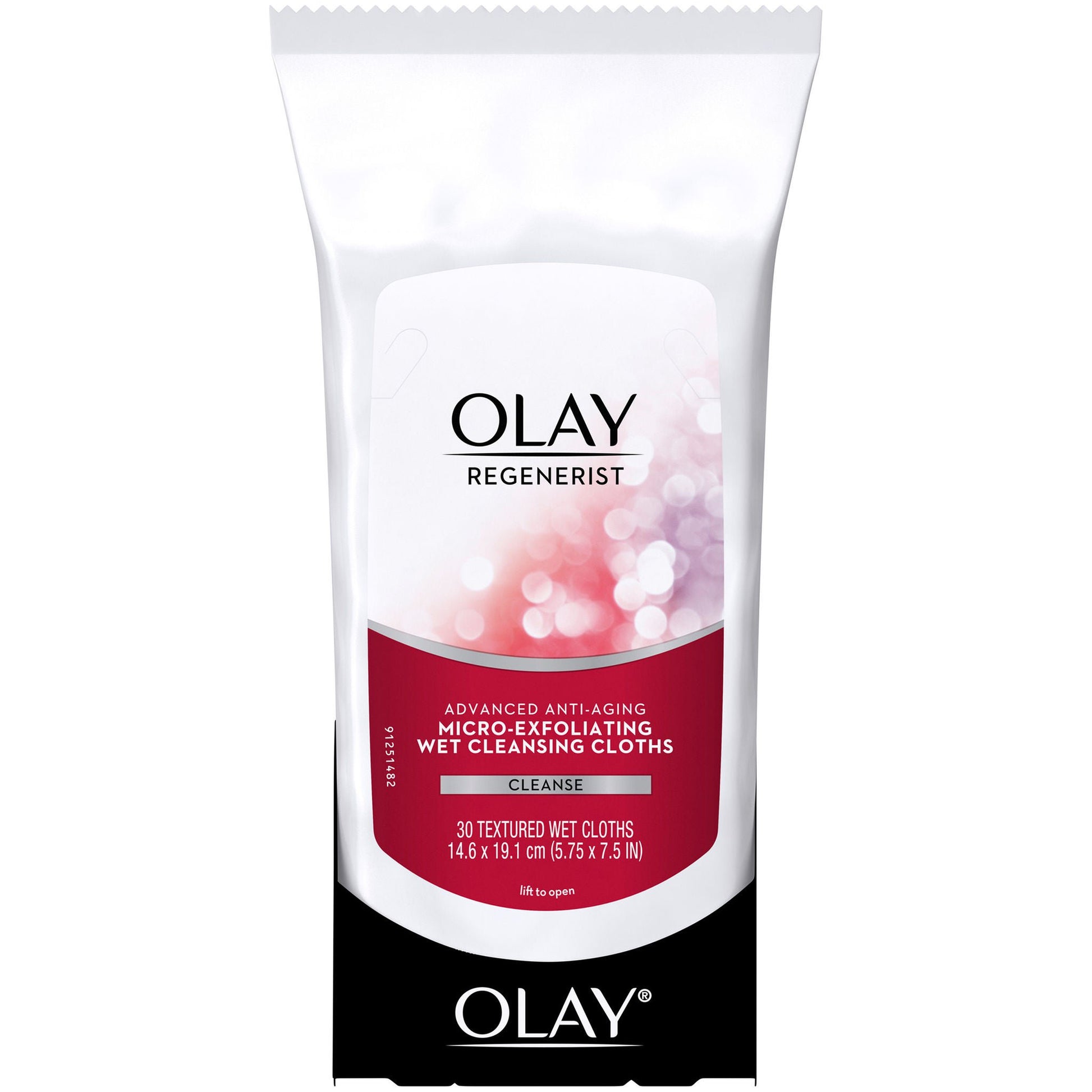 Olay Regenerist Facial Cleanser Wipe Soft Pack Scented