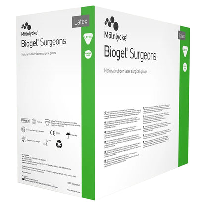 Sterile Biogel® Surgeons Latex Surgical Gloves, Straw - view 5