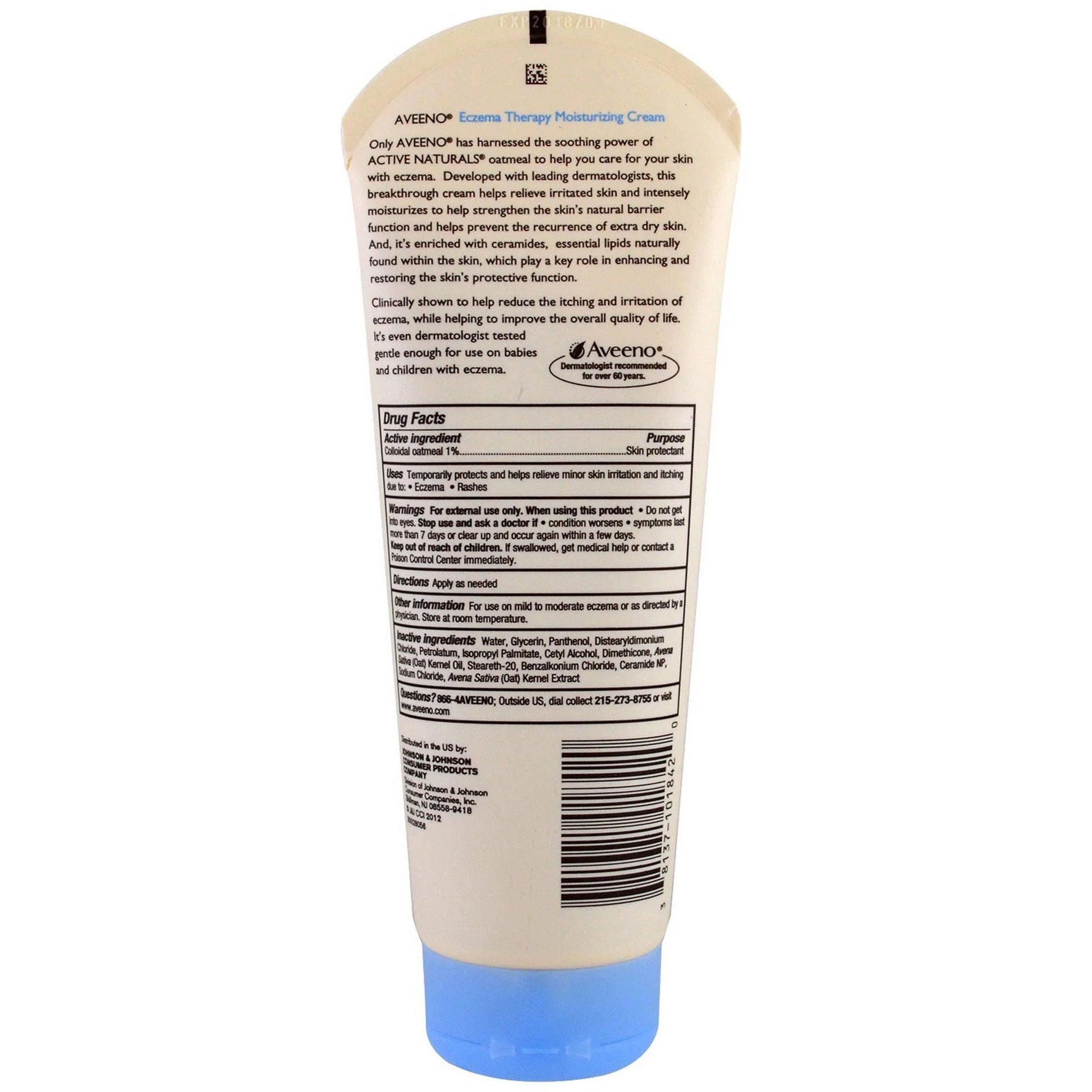 Aveeno® Active Naturals® Eczema Therapy Moisturizing Cream