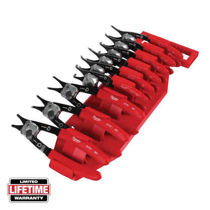 Milwaukee 9PC Snap Ring Pliers Set 48-22-6539 | 9-Piece, Black Oxide